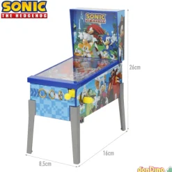 Mini pinball sonic arcade luz y música