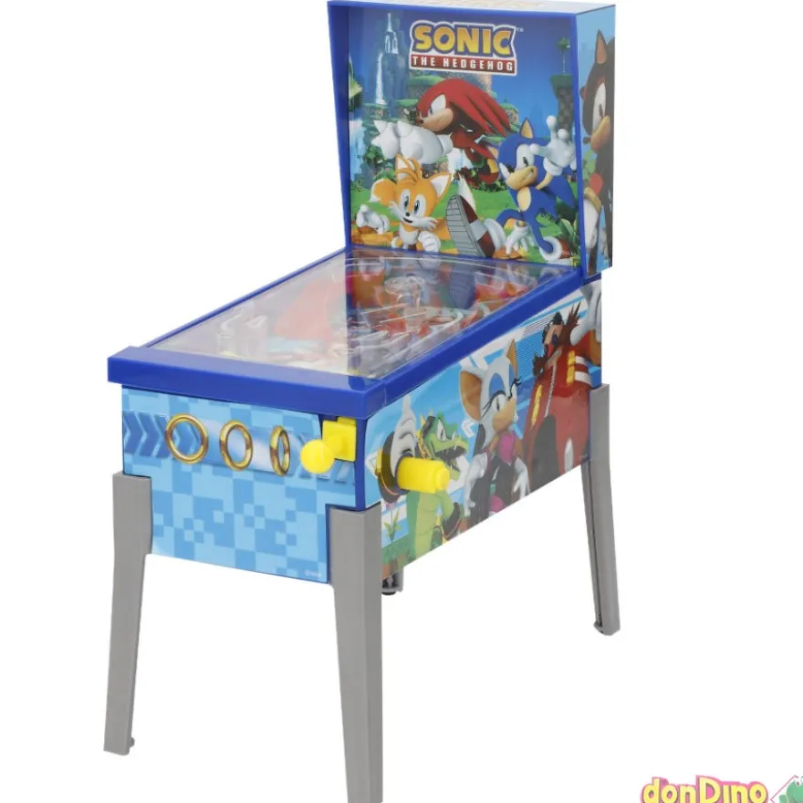 Mini pinball sonic arcade luz y música