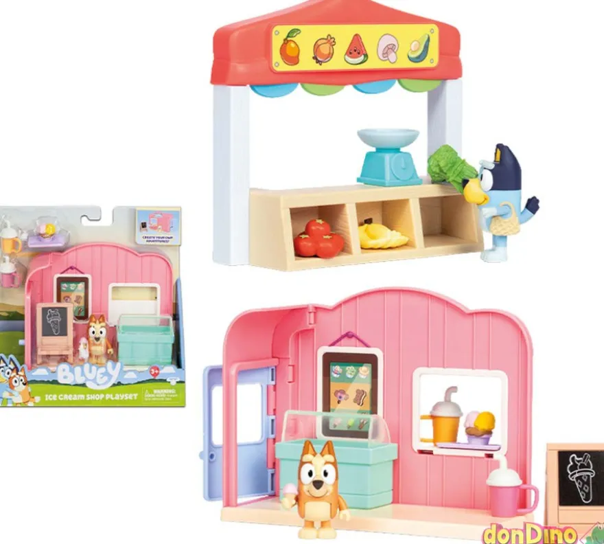 Mini playset bluey serie 2 surtidos con 1 figura