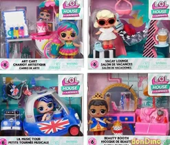 Mini playset lol surprise c/muñeca serie 6