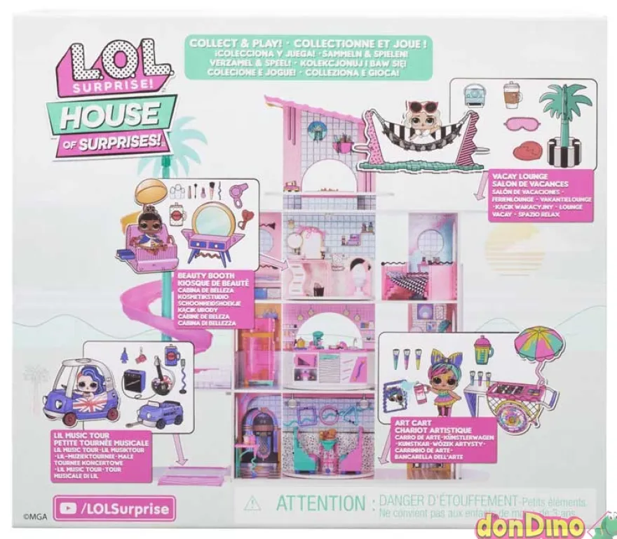 Mini playset lol surprise c/muñeca serie 6
