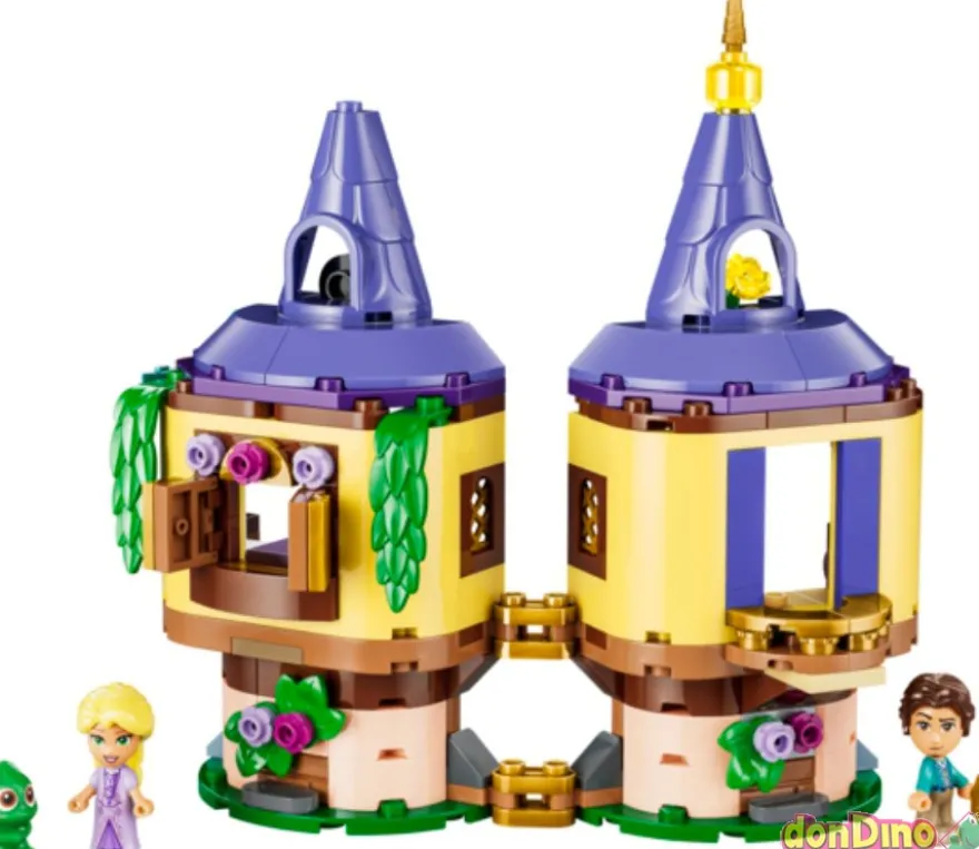 Mini torre de rapunzel lego disney princess