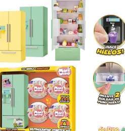 Mini world set nevera c/4 capsulas