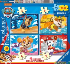 Mi primer puzzle patrulla canina 2-3-4-5 pzas.