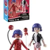 Miraculous: marinette & ladybug playmobil - 16 pzas.