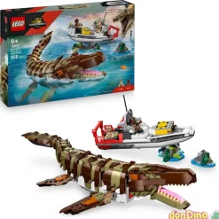 Mision naval:mosasaurus lego jurass jurassic world - 858 pzas.