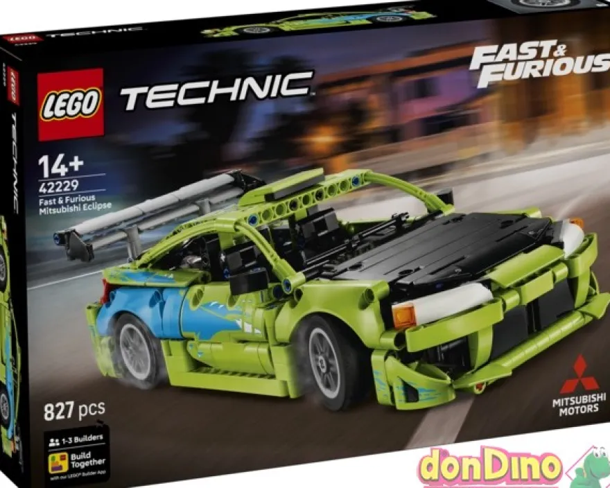 Mitsubishi eclipse fast and furious lego technic