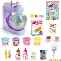 Mixer machine marble twist & slime batidora con colorantes y decoraciones yummy