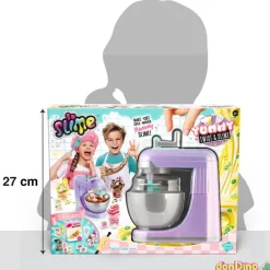 Mixer machine marble twist & slime batidora con colorantes y decoraciones yummy