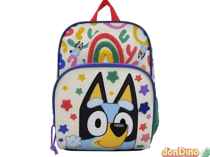 Mochila bluey rainbow 30 cm.