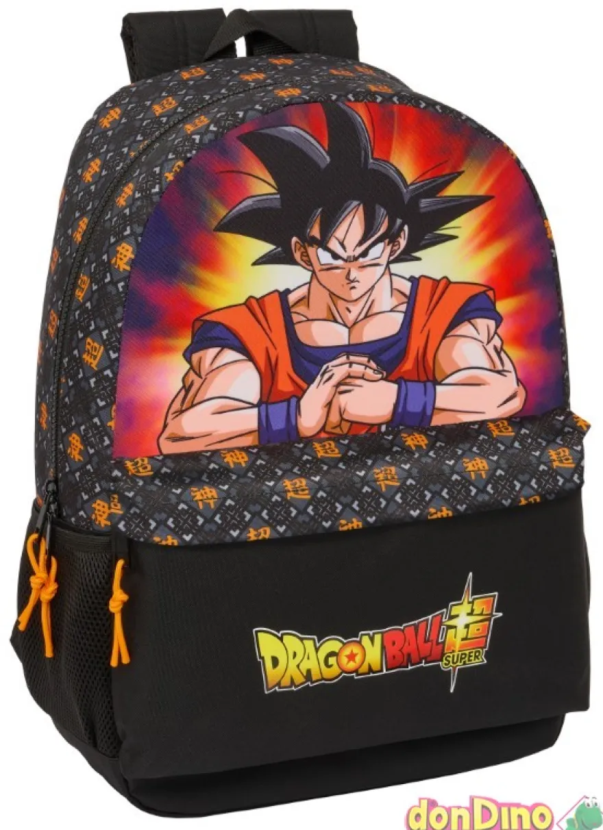 Mochila colegial dragon ball 42cm adaptable carrito