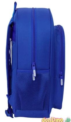 Mochila colegial real madrid 25-26 38 cm. adaptable carrito
