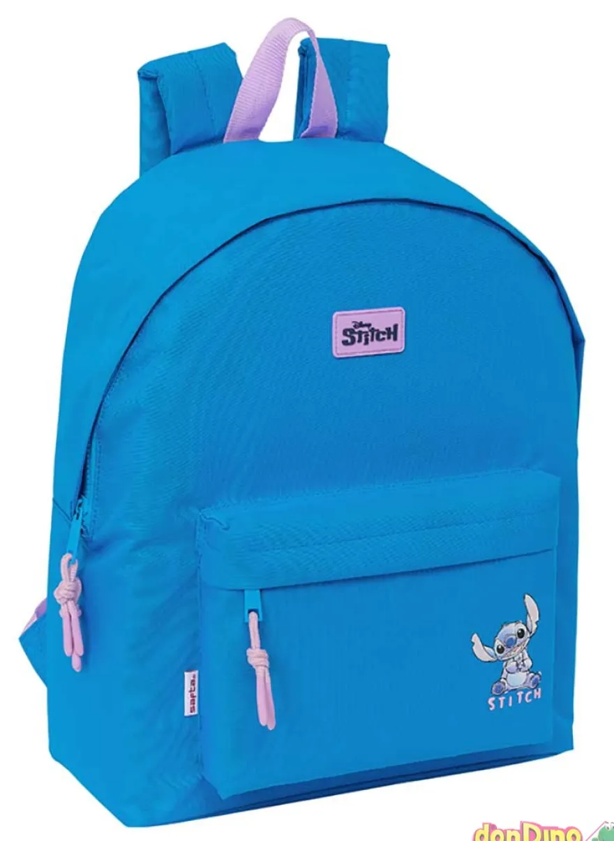 Mochila colegial stitch hawaii 42cm