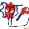 Mochila c/pistola agua spider-man