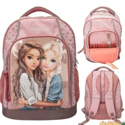 Mochila escolar dots top model