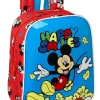 Mochila guarderia mickey 27cm adaptable carrito