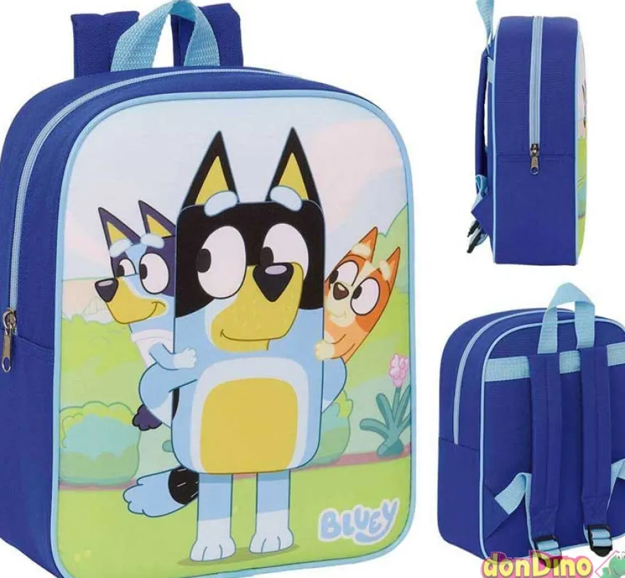 Mochila infantil bluey 27 cm.