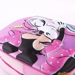 Mochila infantil 3d minnie unicorni