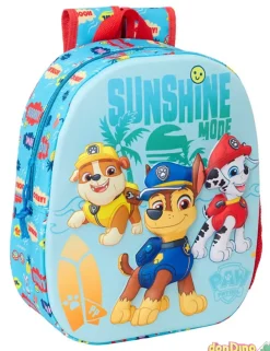 Mochila infantil 3d patrulla canina