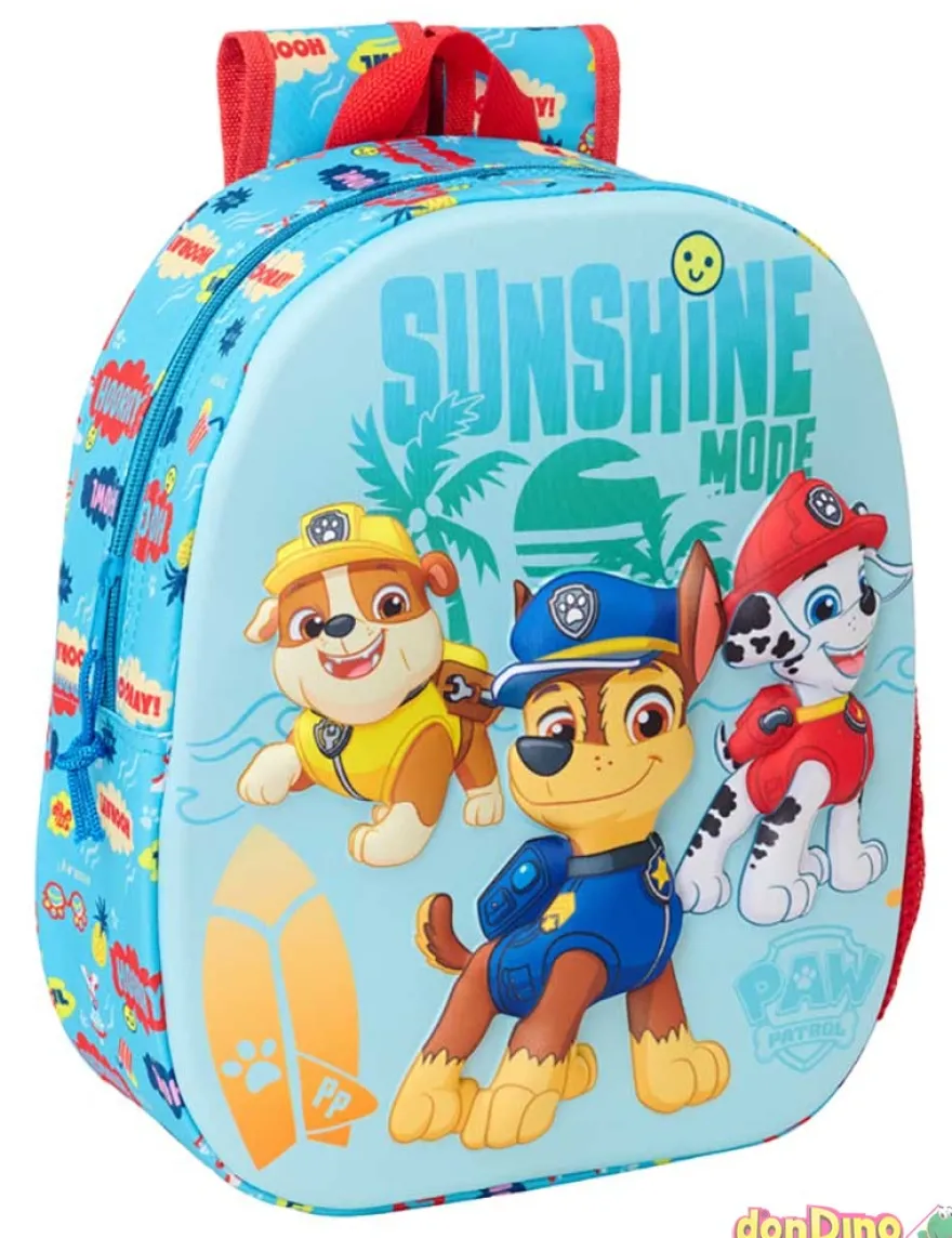 Mochila infantil 3d patrulla canina