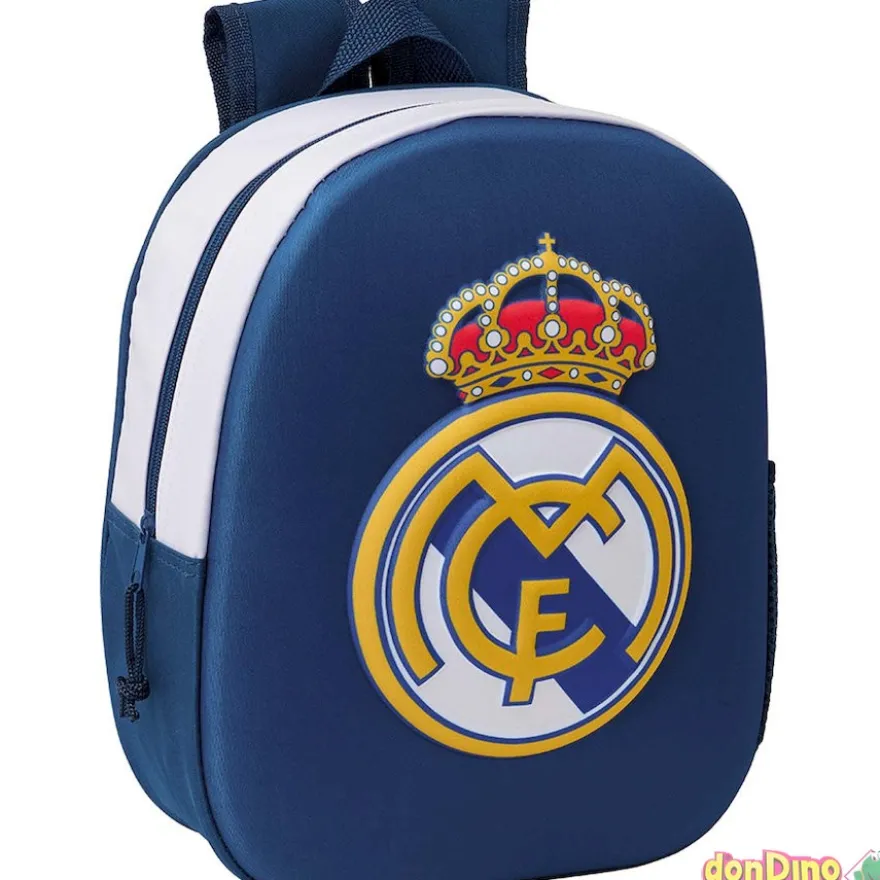 Mochila infantil 3d real madrid