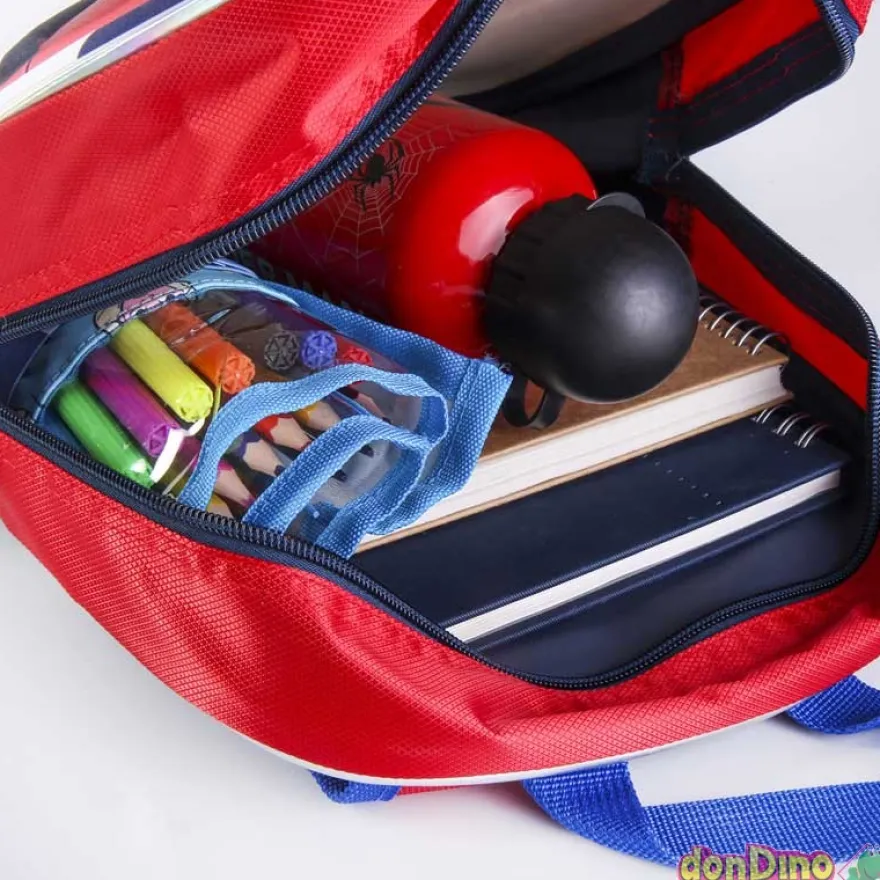 Mochila infantil 3d spider-man
