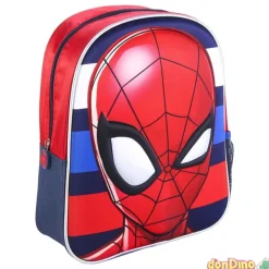 Mochila infantil 3d spider-man