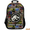 Mochila jurassic world 43 cm.