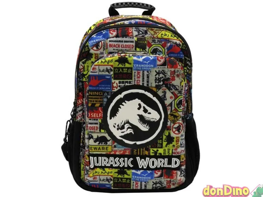Mochila jurassic world 43 cm.