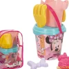 Mochila minnie con cubo playa y accesorios