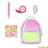 Mochila neon real littles
