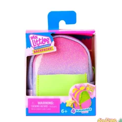 Mochila neon real littles