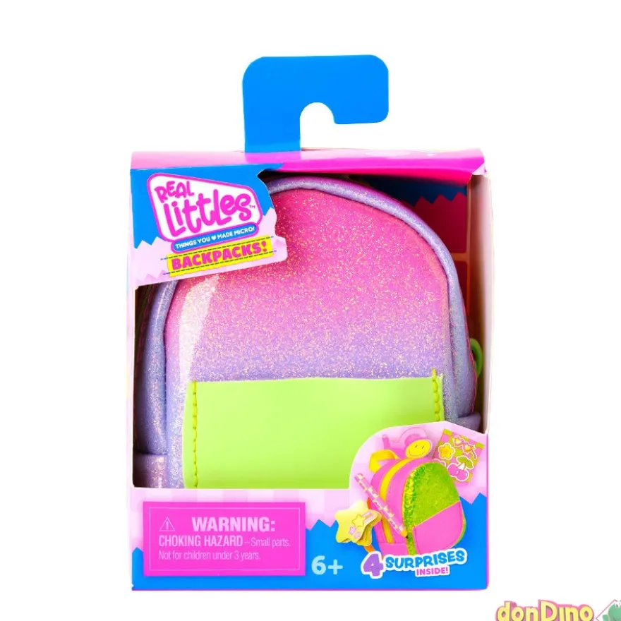 Mochila neon real littles
