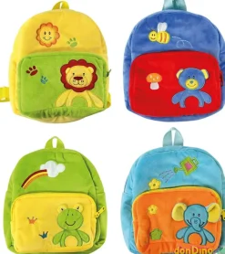 Mochila peluche animalitos 25 cm. surtidas