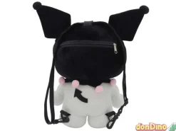 Mochila peluche kuromi 35 cm. hello kitty