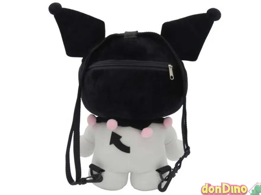Mochila peluche kuromi 35 cm. hello kitty
