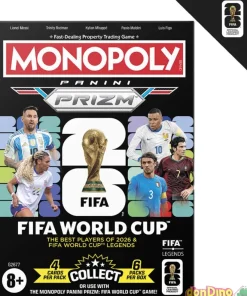 Monopoly panini prizm fifa world cup 26 - 6 sobre de 4 cartas