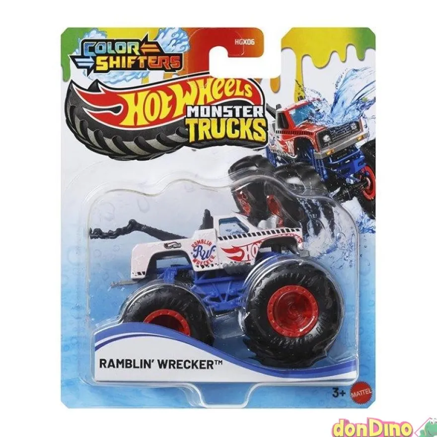 Monster truck color shifters hot wheels - surtidos