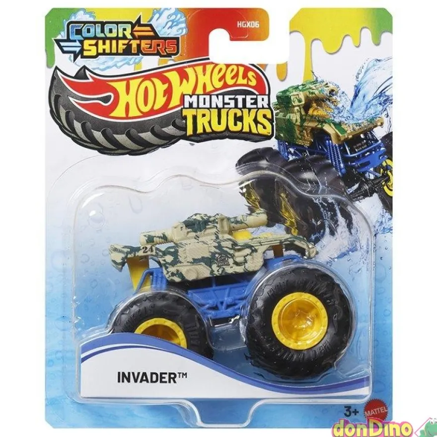 Monster truck color shifters hot wheels - surtidos