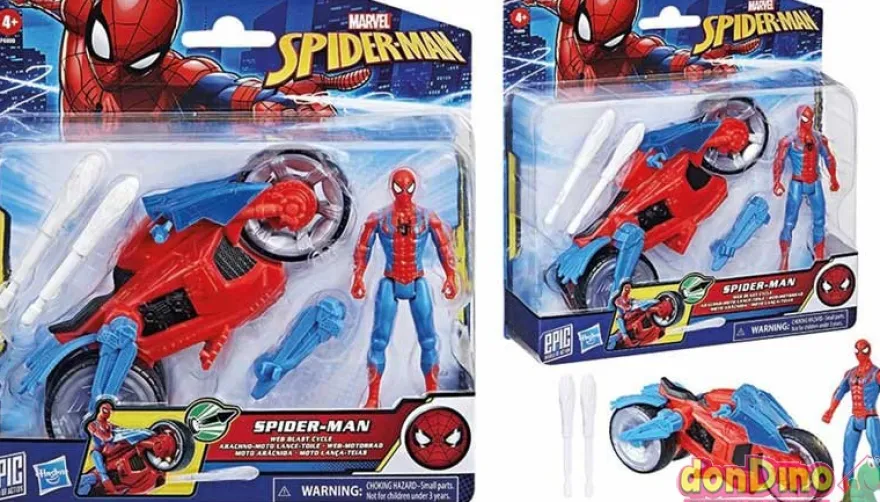 Moto aracnida spider-man