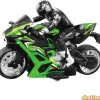 Moto con piloto r/c 1:8 con luz bateria y cargador