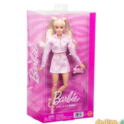 Muñeca barbie deluxe style chaqueta rosa