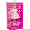 Muñeca barbie deluxe style lazo vestido rosa