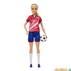 Muñeca barbie futbolista