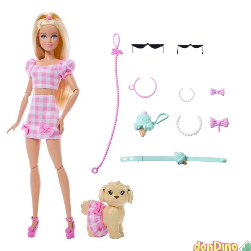 Muñeca barbie twinning looks perro
