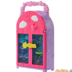 Muñeca chelsea barbie c/armario potatil, ropa y accesorios