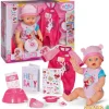 Muñeca emma baby born 43 cm. con mono y accesorios