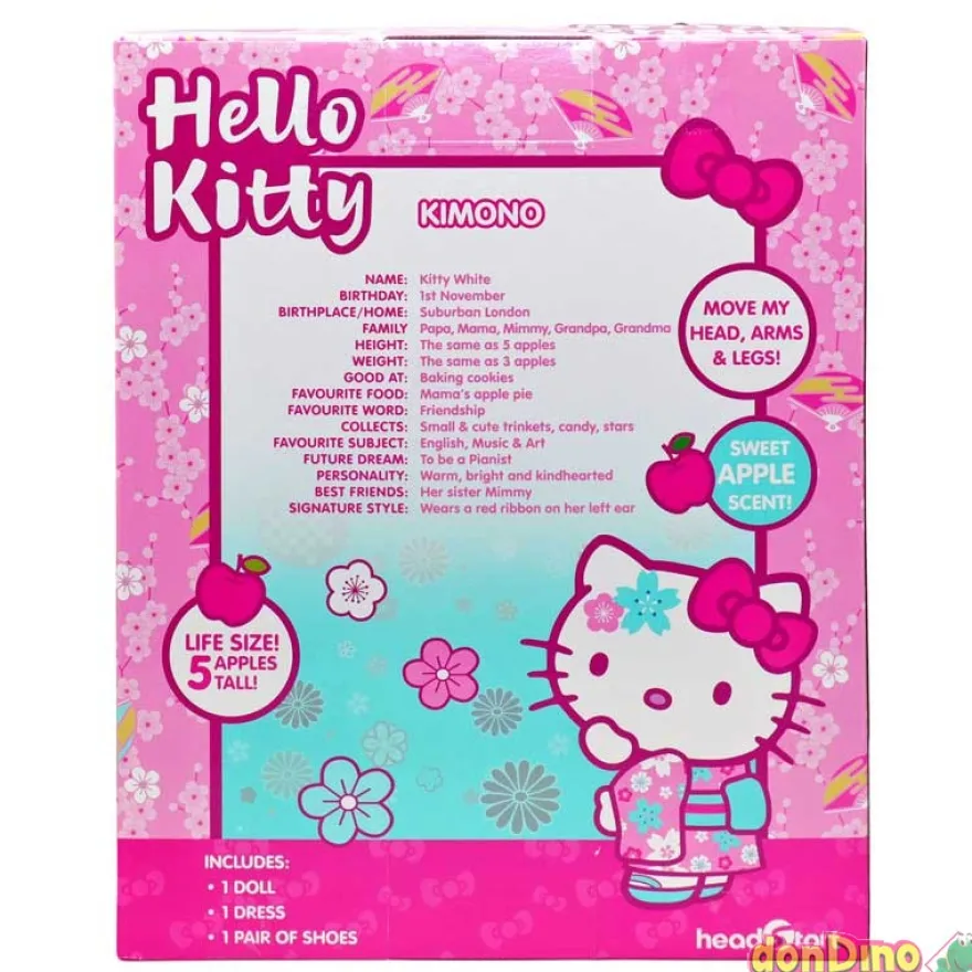 Muñeca hello kitty c/kimono 30cm