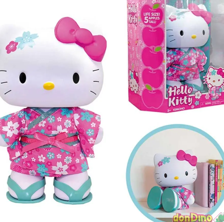 Muñeca hello kitty c/kimono 30cm
