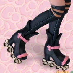 Muñeca hello kitty diva roller